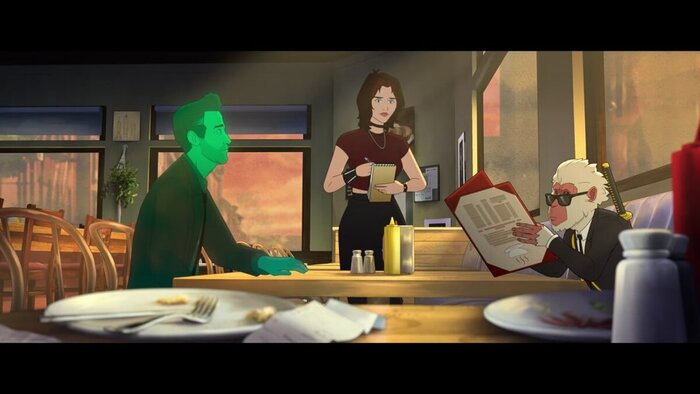 Кадр из второго сезона мультсериала "Хит-Манки"