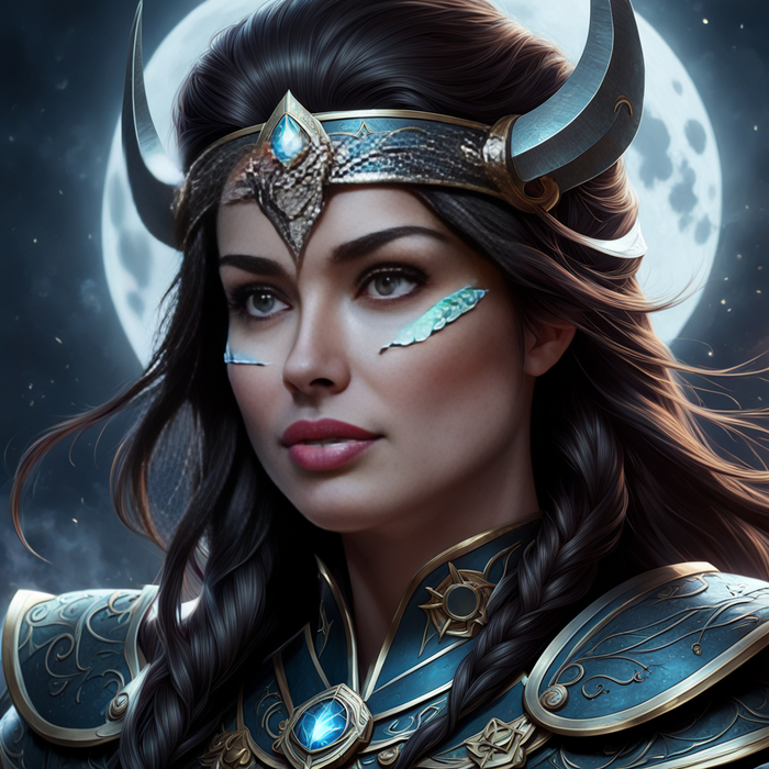 Девушка викинг