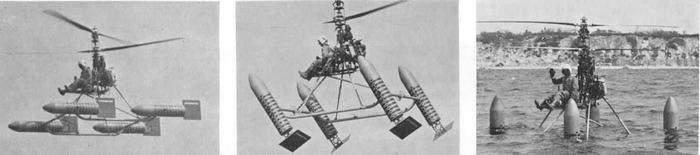 Легкий вертолет YRON-1/XRON-1 предназначался для Корпуса Морской пехоты США, это вторая половина 50х годов. На фотографии он с оригинальным экспериментальным шасси.