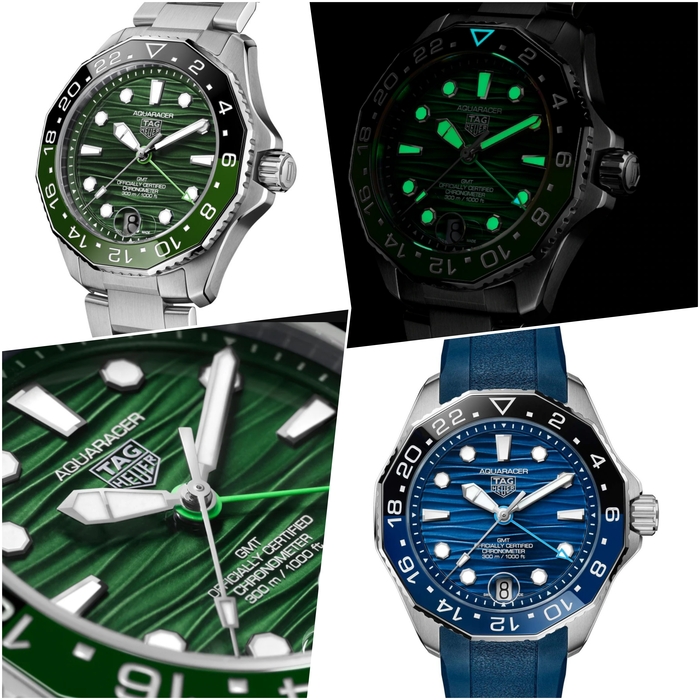  Aquaracer Professional 300 Date  Aquaracer Professional 300 GMT  TAG Heuer