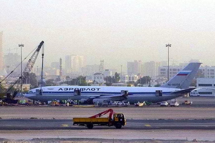 После посадки