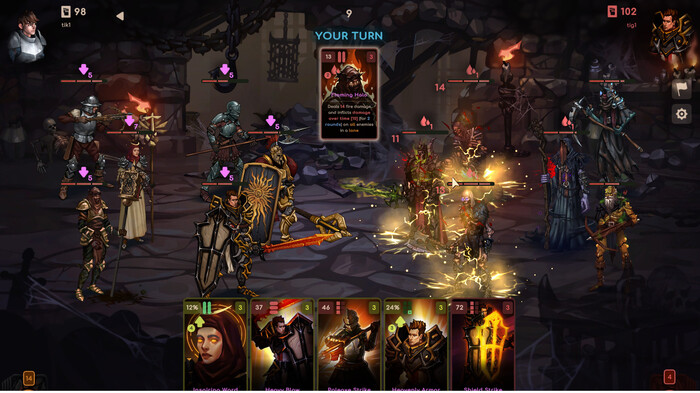 Такой вот сквад, если вы играете за свет, а можно ещё играть за другие фракции