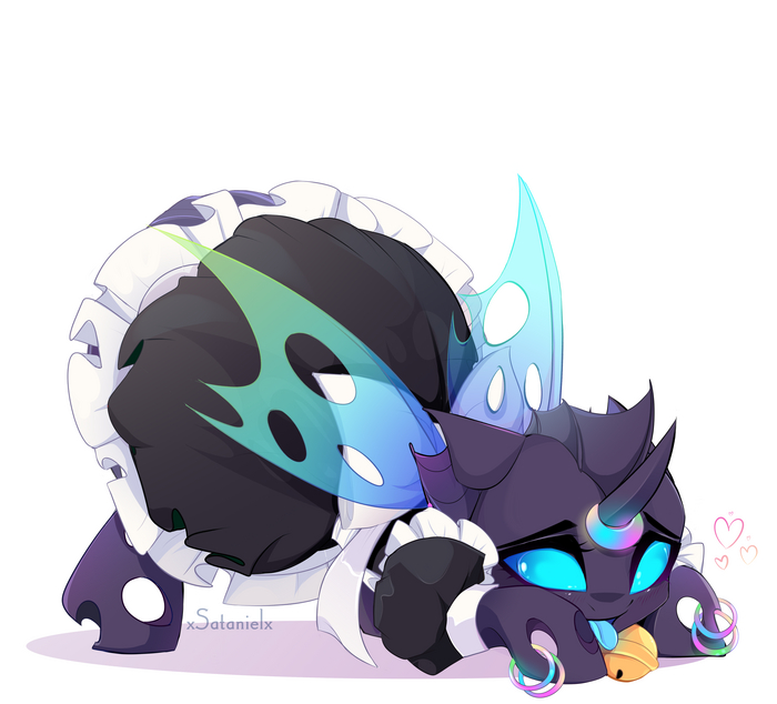   My Little Pony, Ponyart, Original Character, Changeling, Xsatanielx
