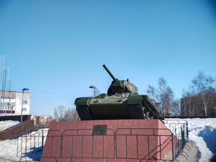 Танк. Не на ходу