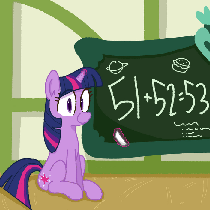 Twilight Sparkle is a smart pony