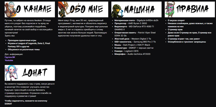 Информация, которую частенько спрашивают отображена в описании