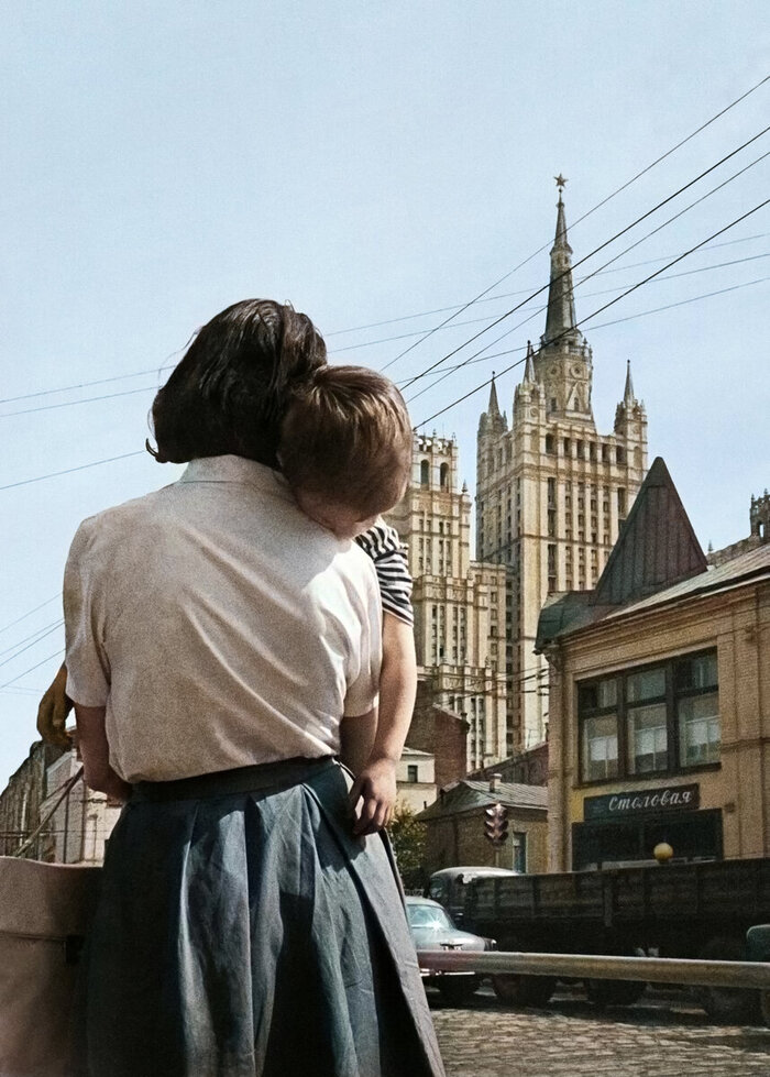 Подборка простых и потрясающих фотографий эпохи СССР. 20 раскрашенных фотографий, Часть IV Колоризация, Старое фото, Историческое фото, Фотография, 60-е, 70-е, 80-е, СССР, Сделано в СССР, Детство в СССР, Длиннопост