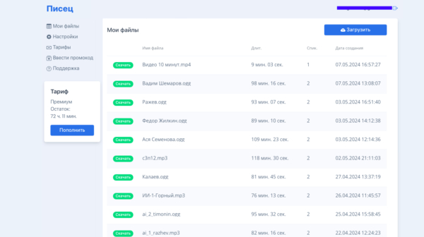 Личный кабинет