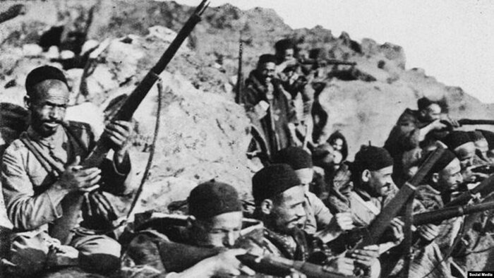 Бойцы-берберы