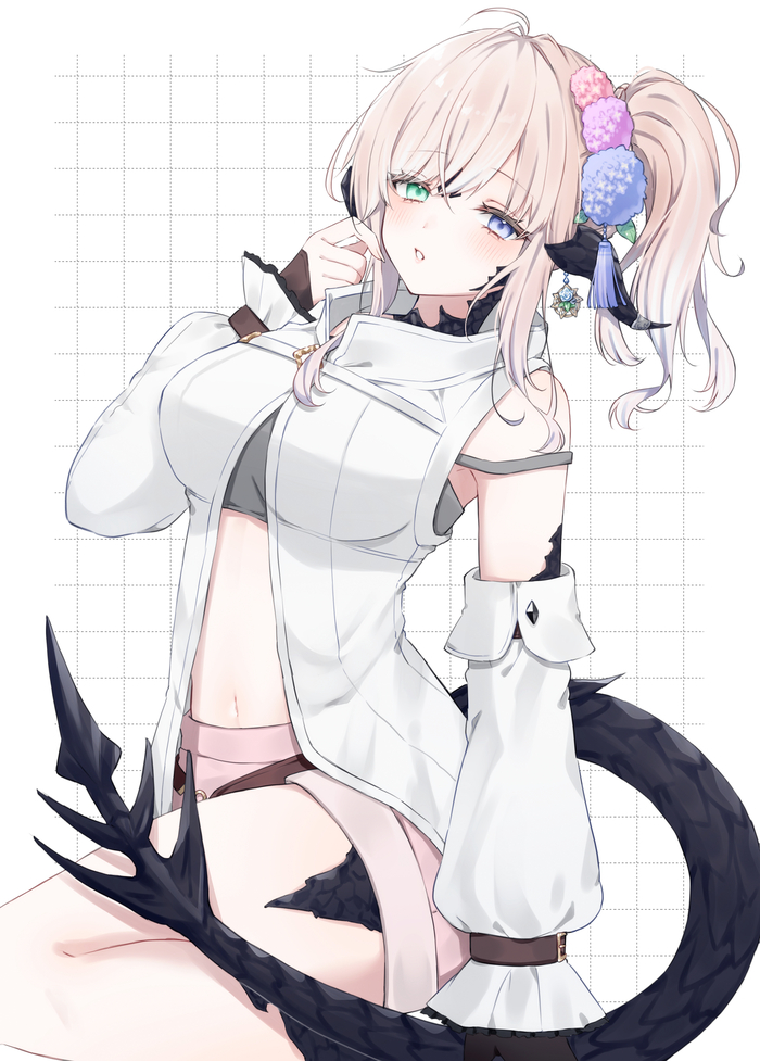 FFXIV Anime Art, , Final Fantasy XIV, Original Character, Au ra,   , , Twitter (), 