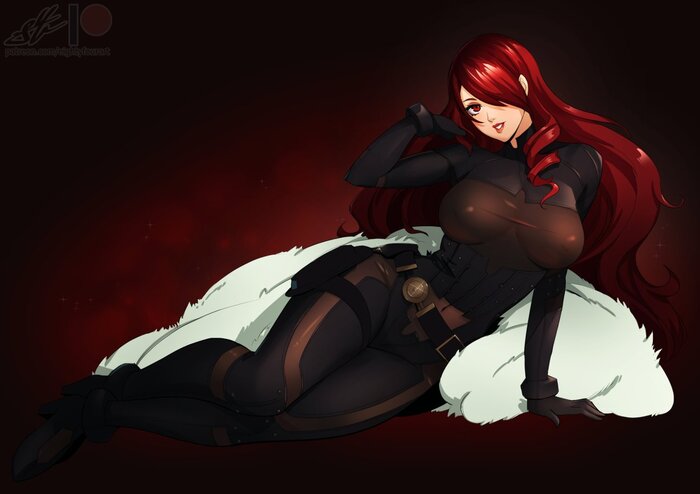    ! , , Anime Art, Persona, Persona 3, Mitsuru kirijo, Eightyfourart,   , 