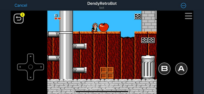 ����� ��� DendyRetroBot. ���� Chip �n Dale Rescue Rangers