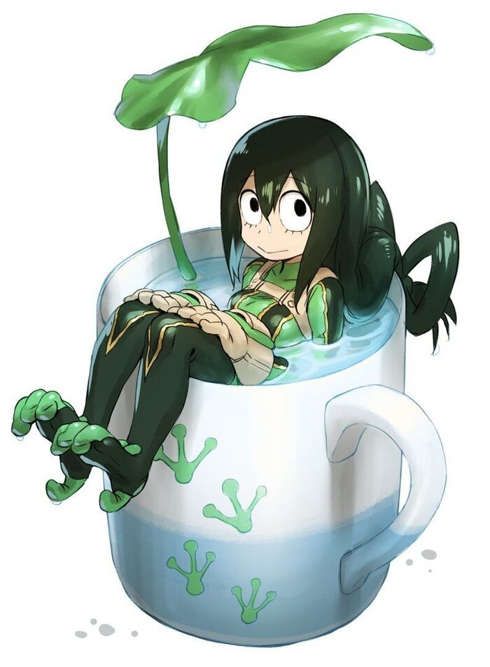   ,   , , Anime Art, It Is Wednesday My Dudes, Boku no Hero Academia, Asui Tsuyu, , 