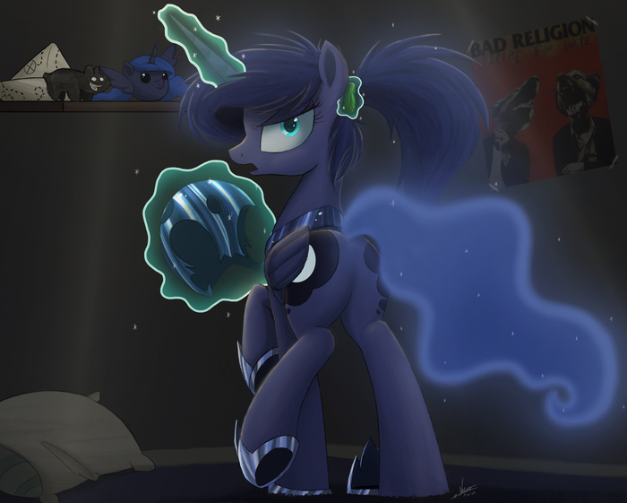   My Little Pony, Ponyart, Princess Luna, Ncmares