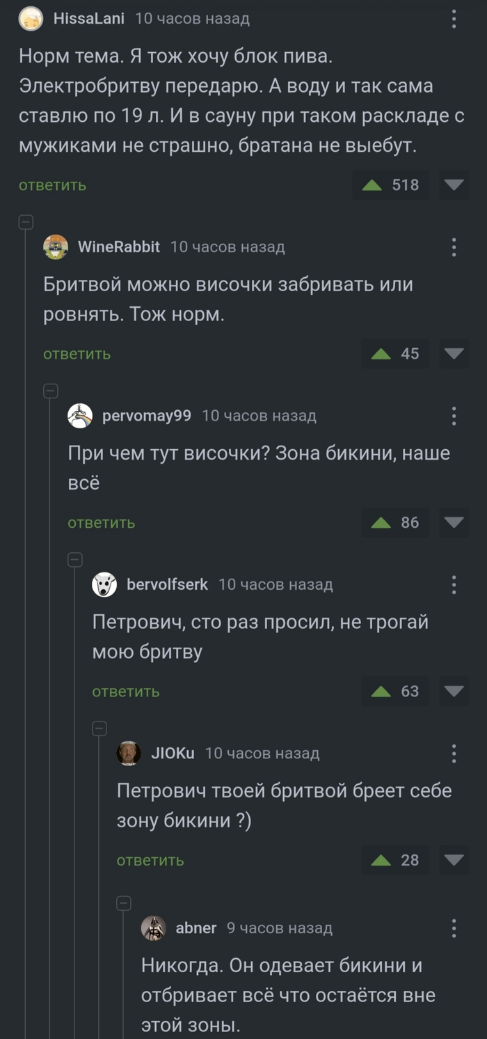 И снова о женском)