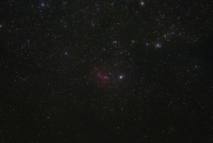 Туманность Бегущий Цыпленок в созвездии Кентавра