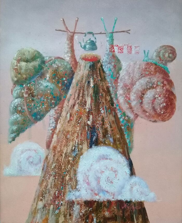25х20, холст, масло, Андрей Борис, 2017