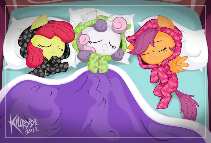     My Little Pony, , Sweetie Belle, Applebloom, Scootaloo