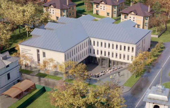 Макет будущего центра от проектного института уникальных сооружений «Арена».