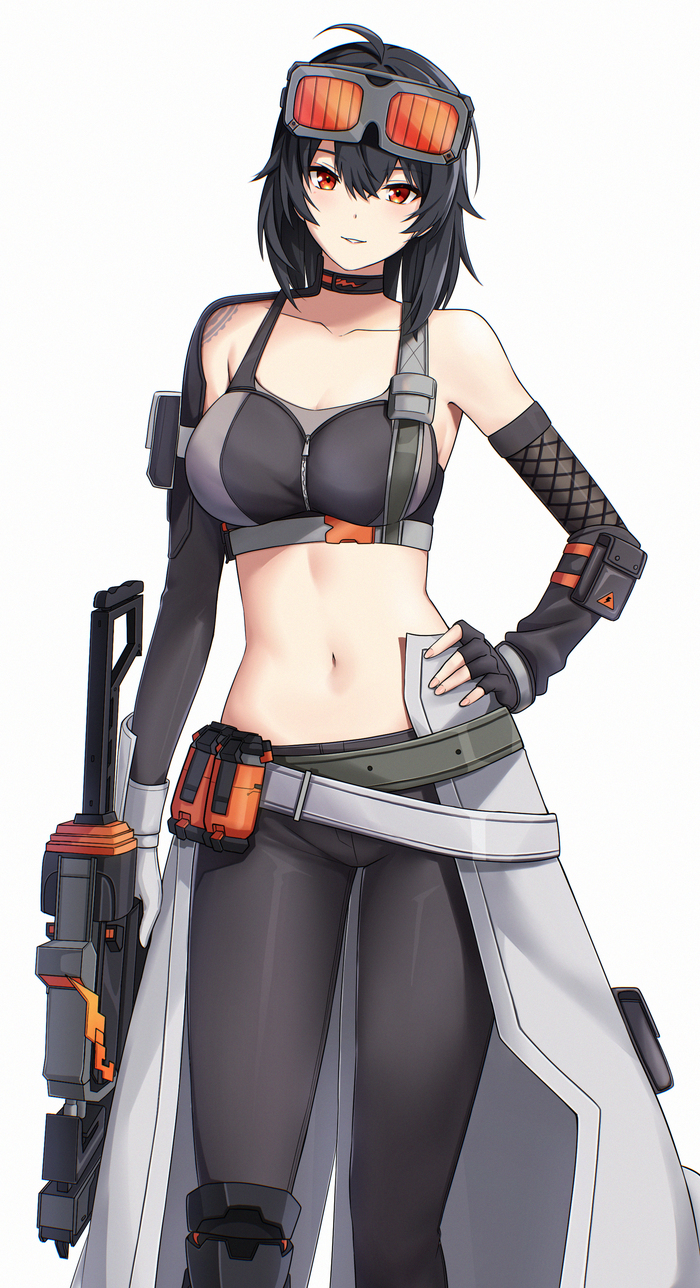 Grace Anime Art, Zenless Zone Zero, Grace Howard (zzz)