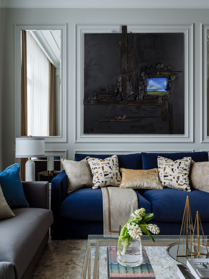 Картина художника Antonio Lebedef в интерьере