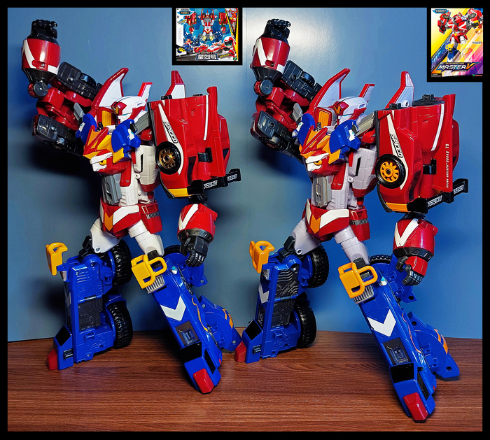 Мастер Ви: слева - "Lemao-ACG", справа - "Young Toys"