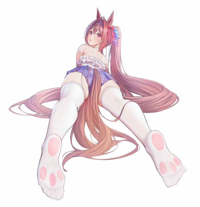 - , Anime Art, Daiwa Scarlet, Uma Musume Pretty Derby, , , Animal Ears