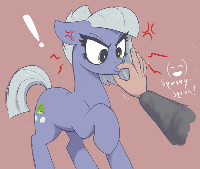 Silence,   My Little Pony, Ponyart, Limestone Pie, T72b ()