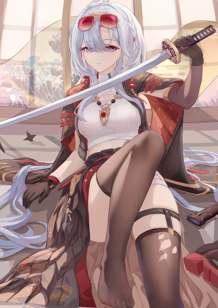 Griseo Anime Art, , Honkai Impact, Griseo, , 