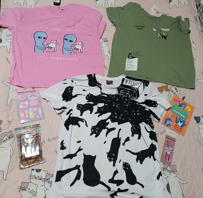 Обмен футболками: Егорьевск-Пенза) кошачья тема