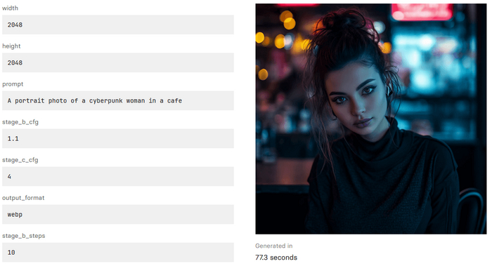 �������������� ������ ����� �� Replicate