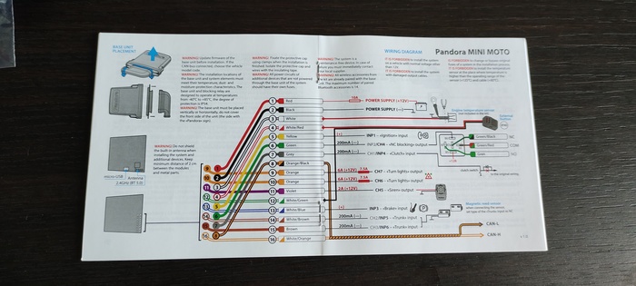 В моём комплекте инструкция на английском, но мне это совершенно не мешает