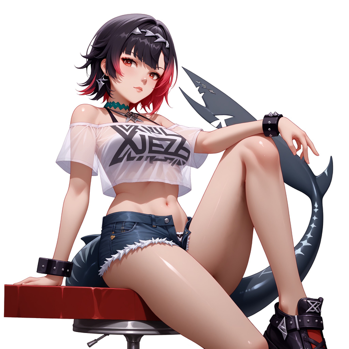 Ellen Joe , Anime Art,  , Zenless Zone Zero, Ellen Joe (zzz)