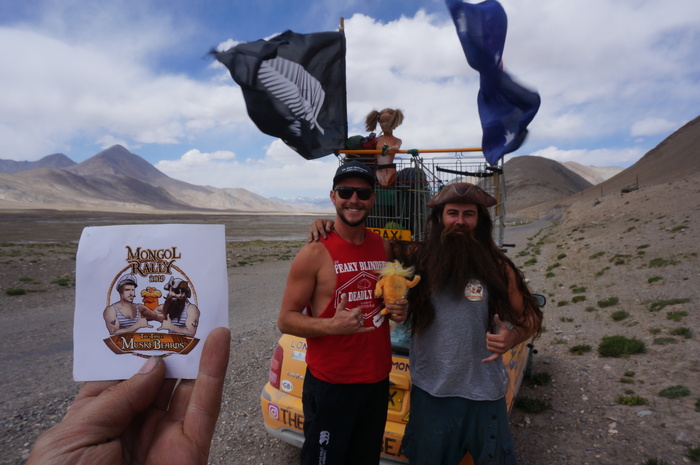 Там вообще много крутых ребят встретилось, эти например, новозеландцы.