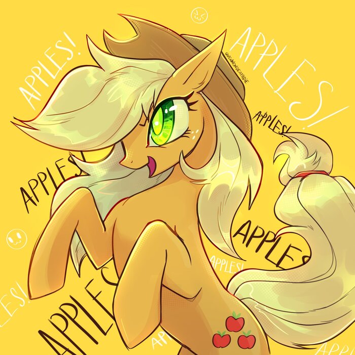 My Little Pony, Ponyart, Applejack