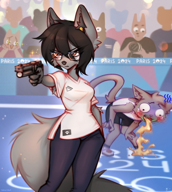... -__- , , Furry Art, Furry Cat, Furry Fox,  , , 