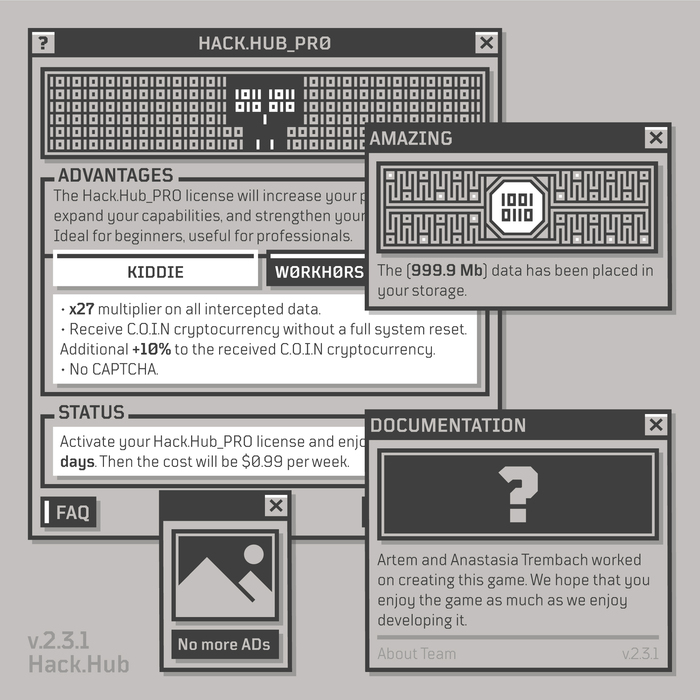 Hack.Hub | v.2.3.1 , Gamedev,  , ,  , ,   iOS, iOS