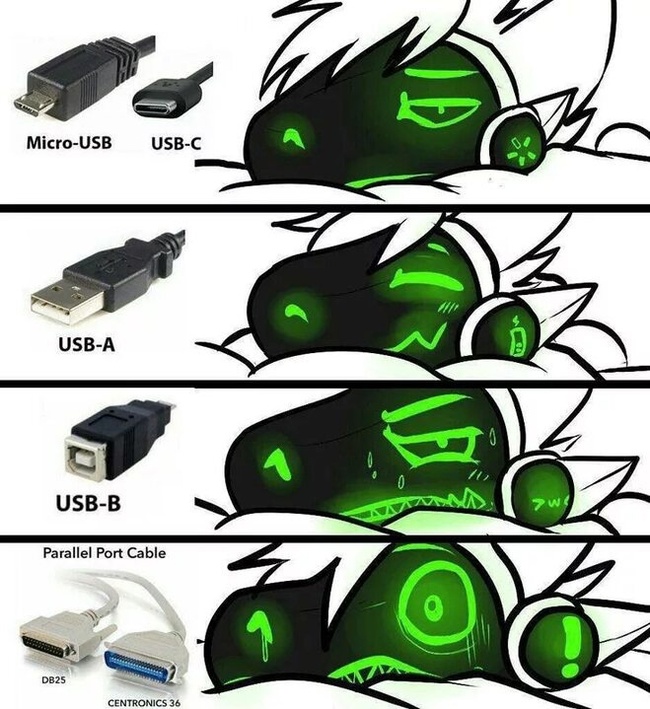 Разъёмы для подключения к протогену