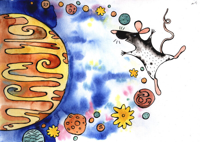 Юпитер такой большой! Серфинг на его орбите - это очень весело!