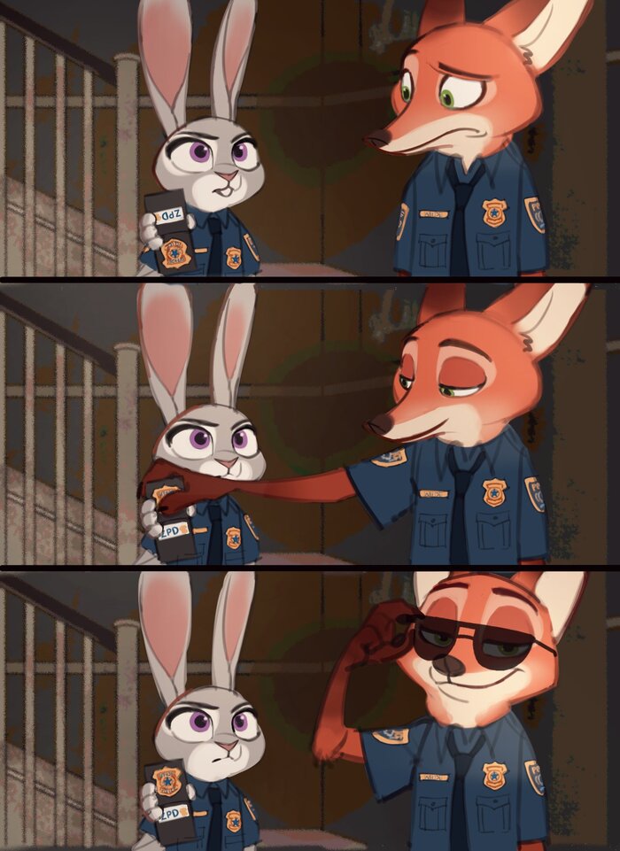    , Nick Wilde, , , Zpd, Judy Hopps, , , Carrot_berry217