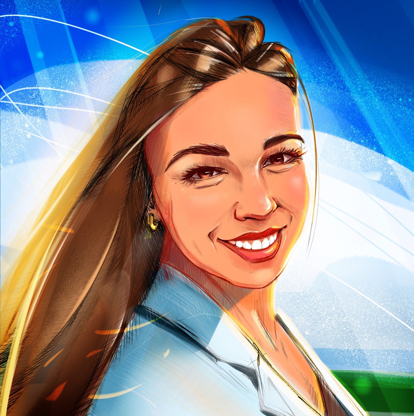 Портрет девушки | Пикабу