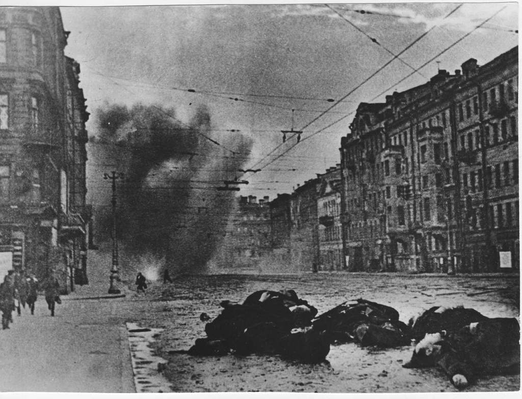 Ленинград город блокада