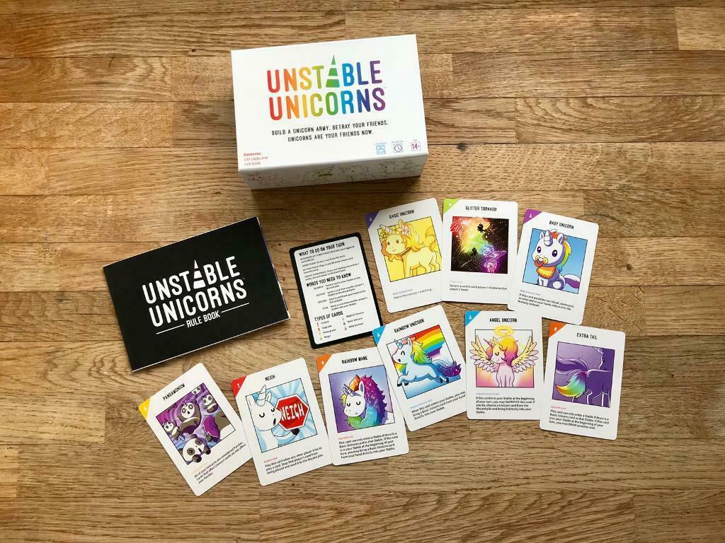 UNSTABLE UNICORNS: для самостоятельной печати на Русском! | Пикабу