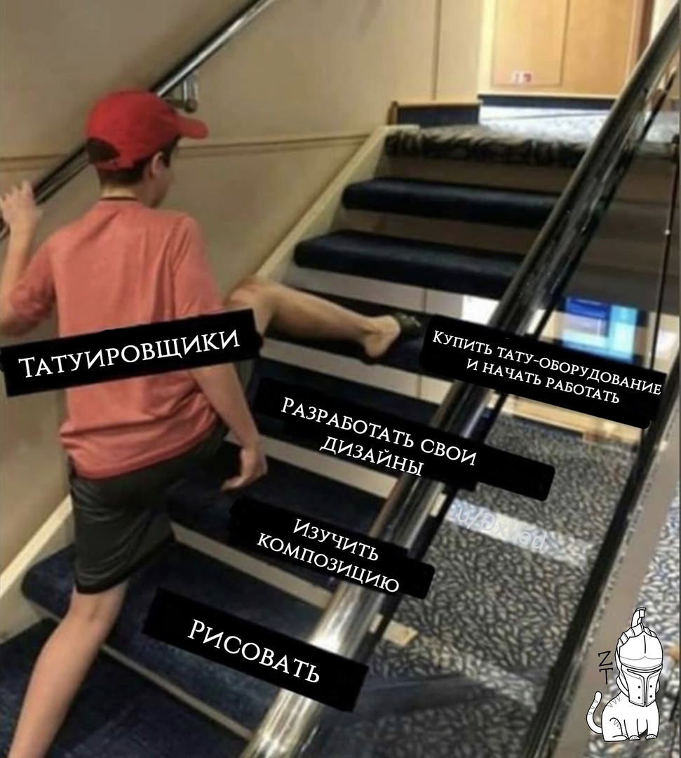 С чего начать будущему татуировщику.