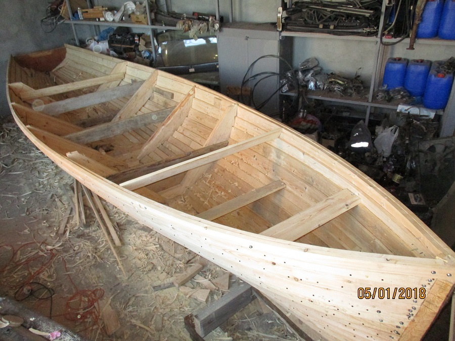 Как сделать деревянную лодку - плоскодонку: чертеж