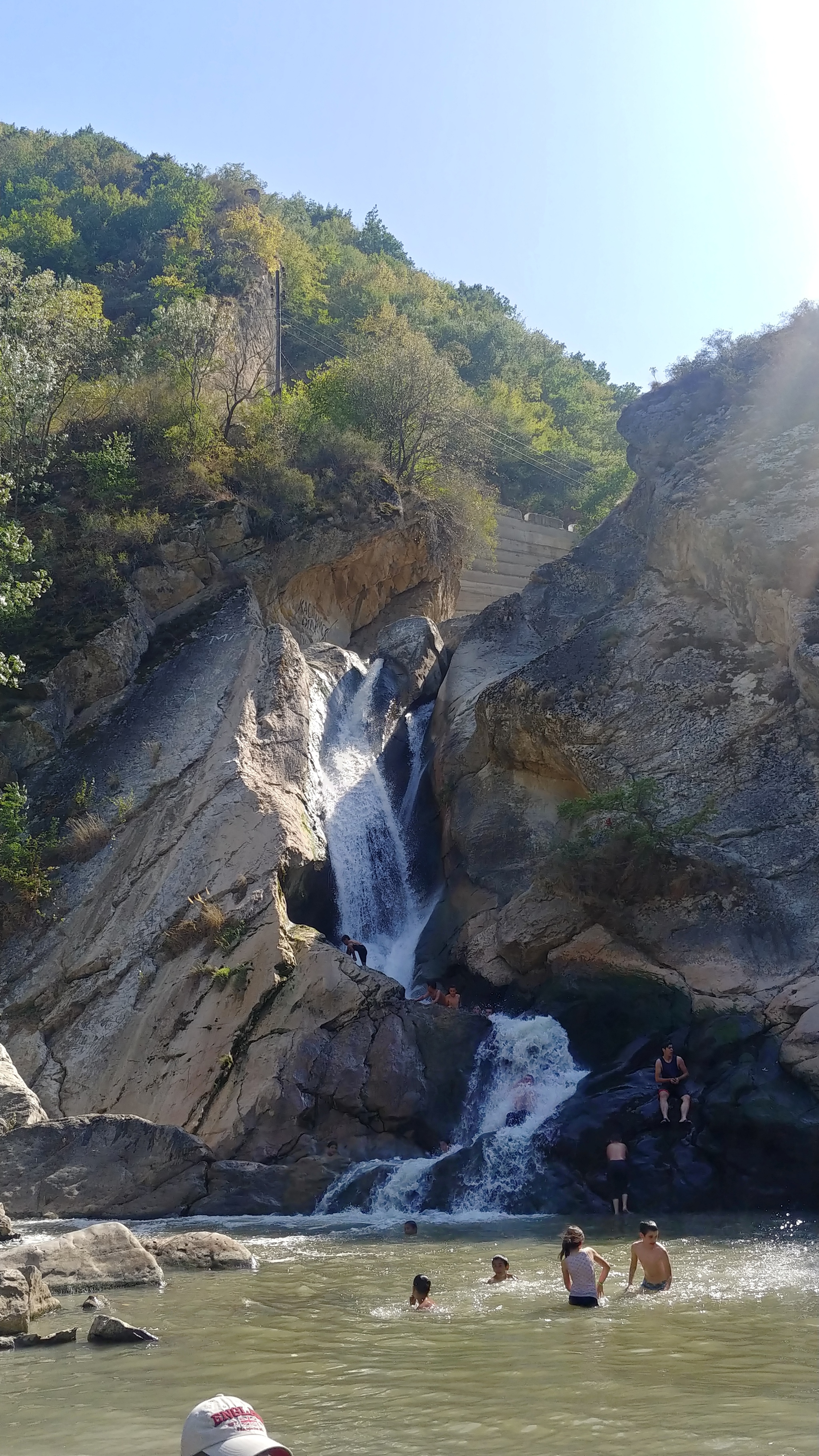 Ханагский водопад в Дагестане