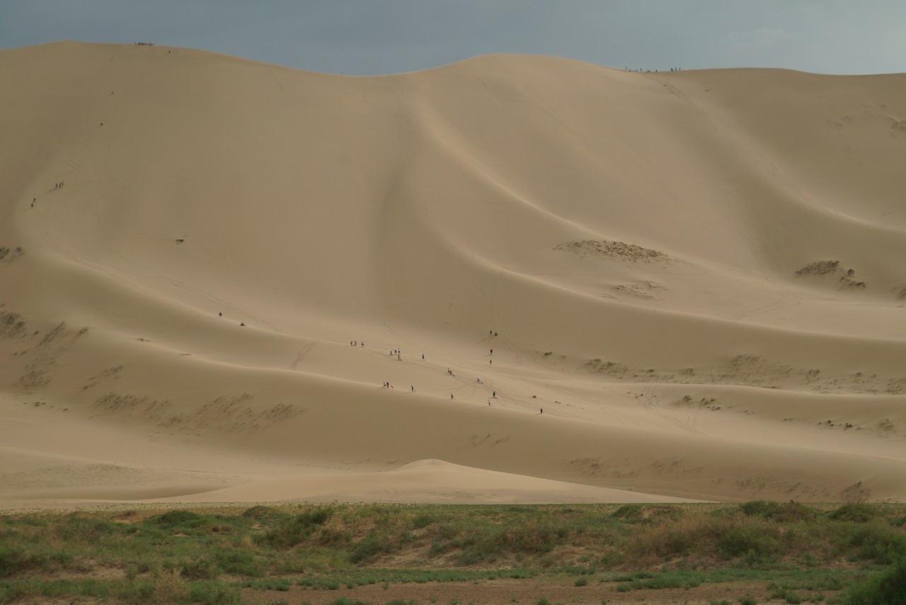 Песчаные бури в пустыне Гоби