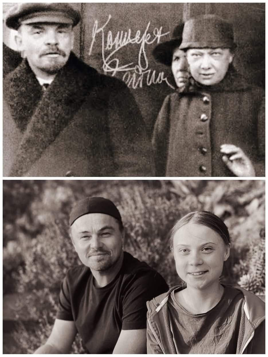 Крупская Надежда Константиновна и Ленин