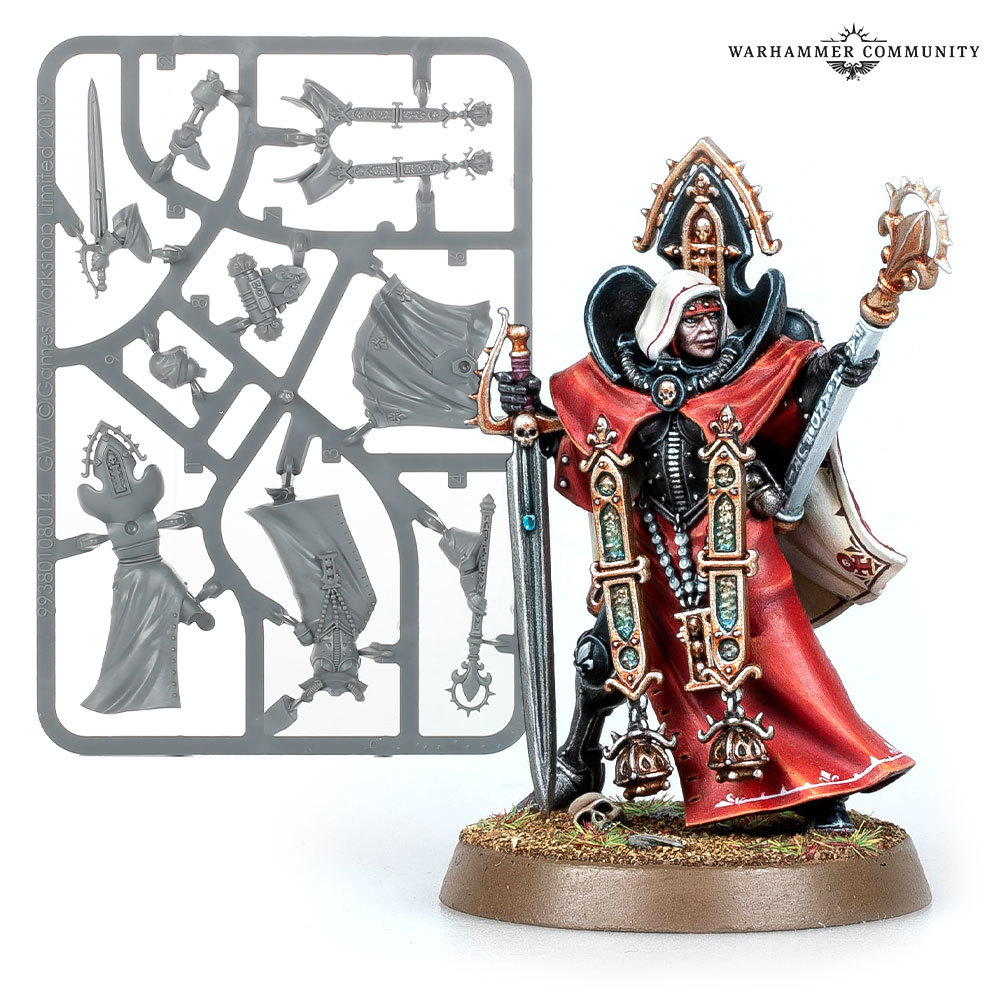 Новые Сестры Битвы для Warhammer 40000. | Пикабу
