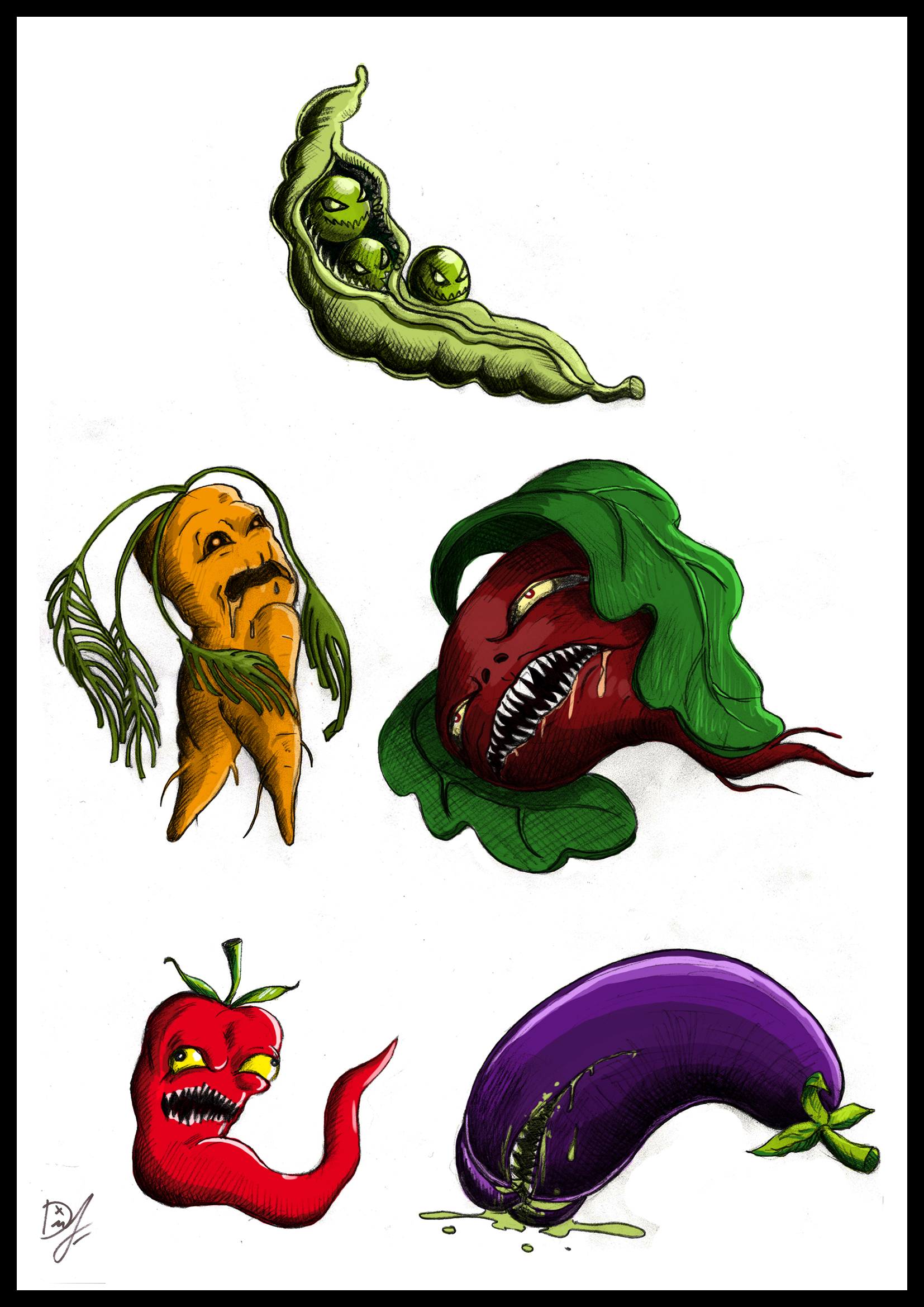 Evil Vegetables | Пикабу